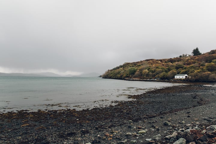 the crofter's house; camustianavaig