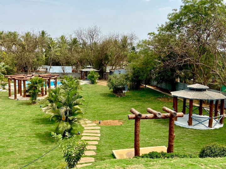 the bunker at mystic woods; secunderabad, telangana