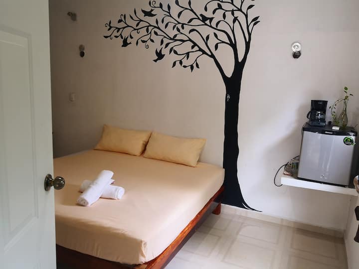 Private room 5 Holbox close to the beach
