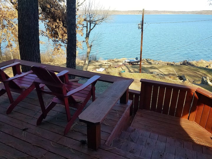 Charming cabin on Lake Fort Gibson