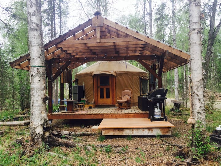 Yurt cottage