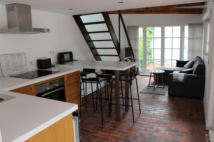 Renovated loft in the heart of Wimereux
