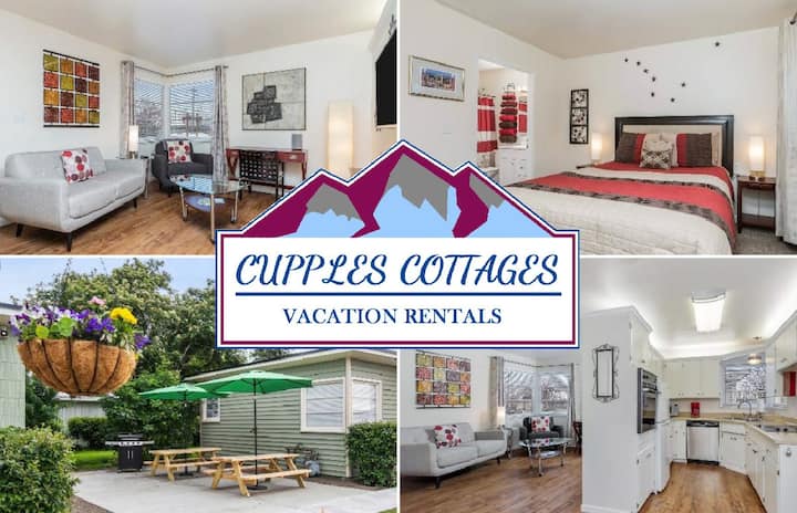 Cupples Cottage #3: Downtown, On-Site Car Rental!