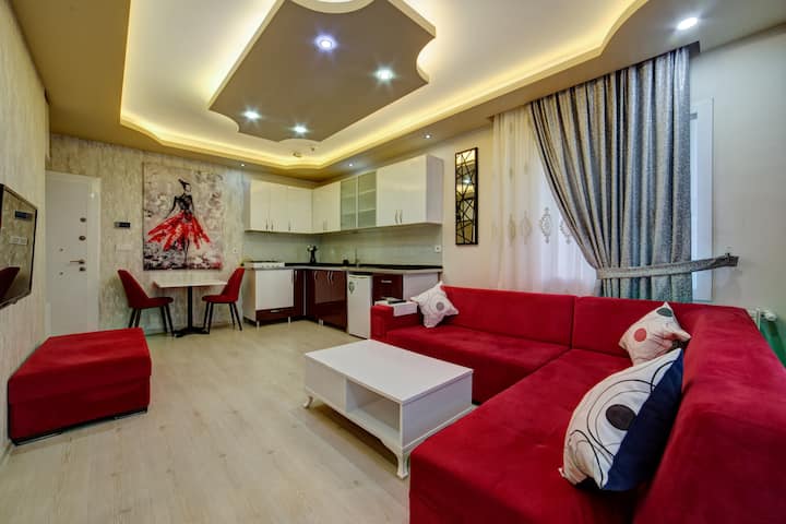 LUXURY 1+1 FULLY FURNISHED APARTMENTS FOR RENT IN MERSIN