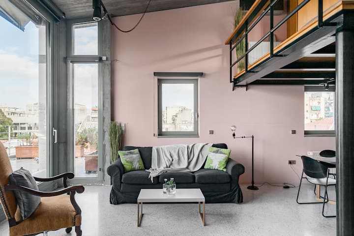 Awarded Loft in the Center of Athens