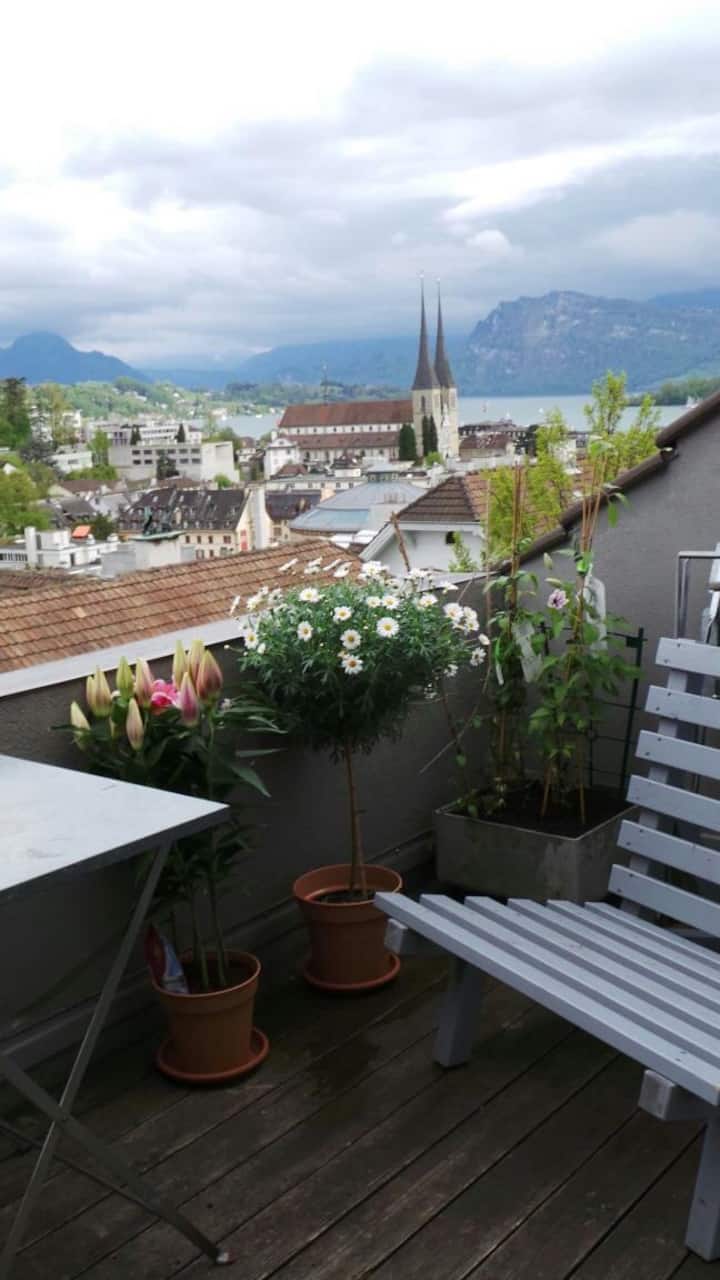 Over the rooftops of Luzern