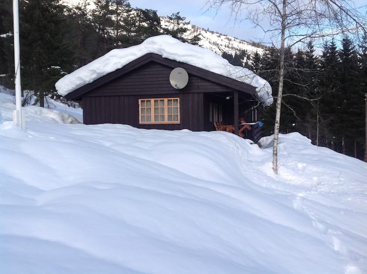 Cabin for rent at large ski center