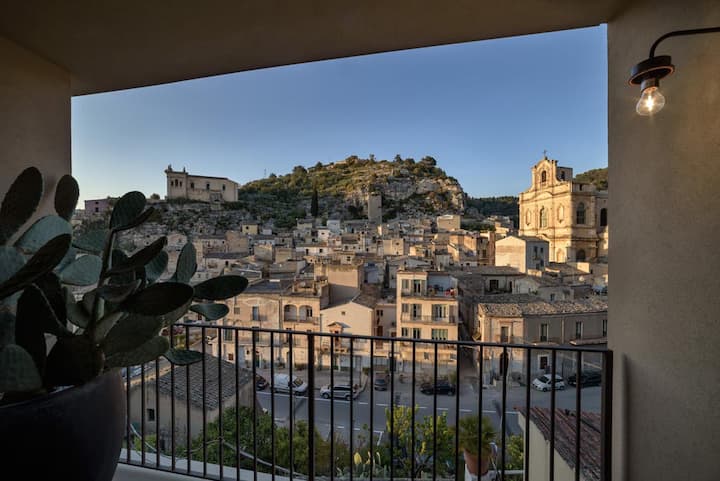 Platone, apartment with view in Scicli