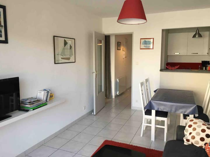 Apartment 200 m from the beach for 2 people + baby
