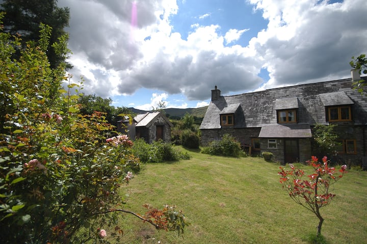 Authentic rustic 18c Cottage in the Brecon Beacons