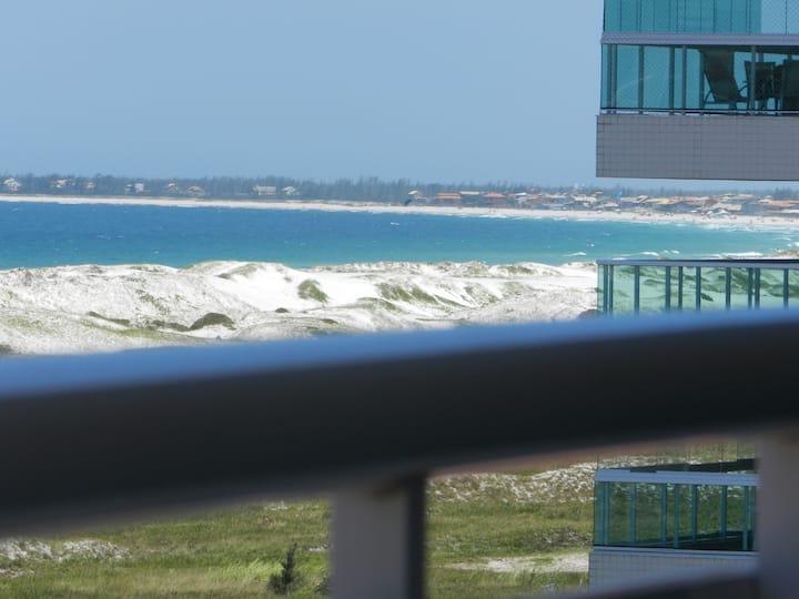 Praia do Forte Luxo - Balcony with beach view