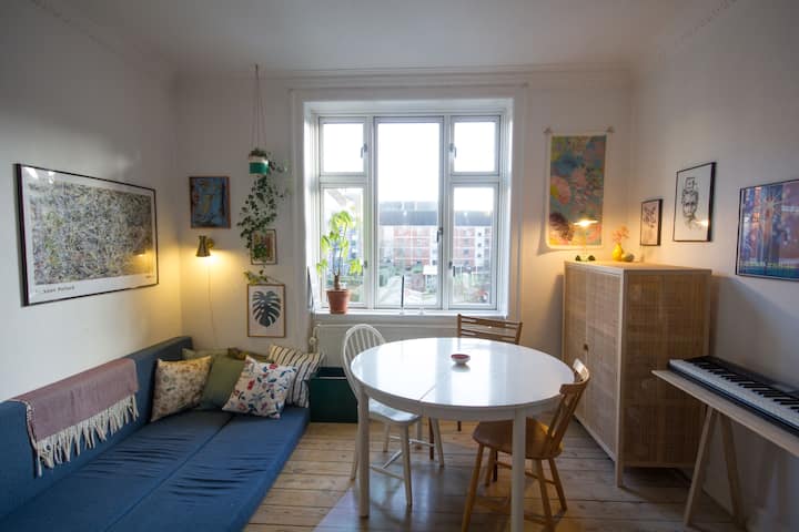 Cozy apartment in amazing Nørrebro