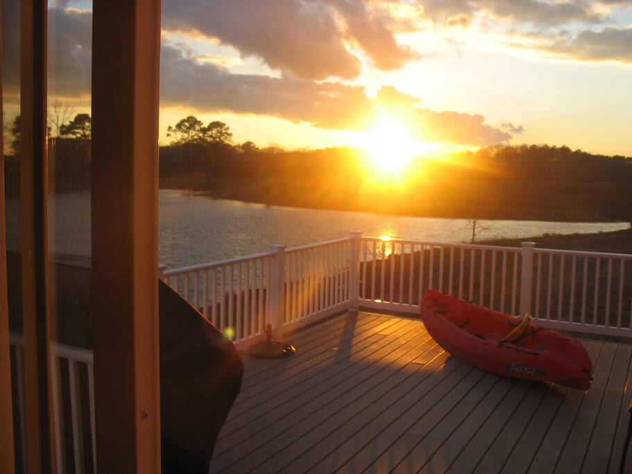 beach house with stunning views