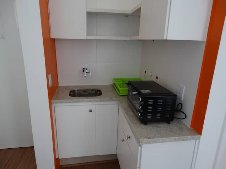 Apartment with small balcony and view of the Flamengo Park
