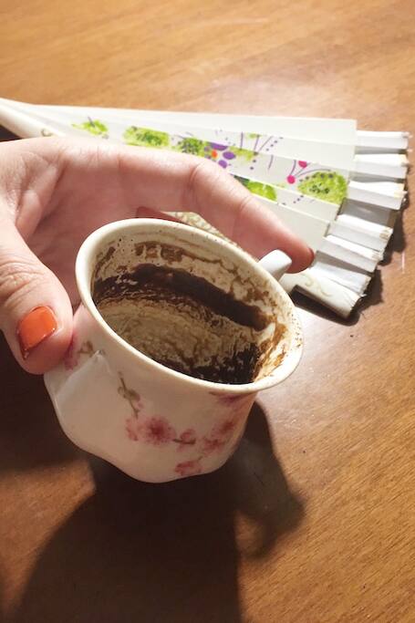 learn the art of reading a coffee cup