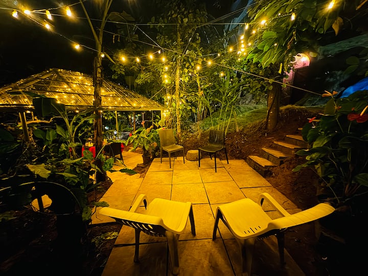 posh cave house with private pool; kalpetta, kerala