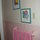 Due to limited space in the bathroom each bedroom has it's own towel rack for drying and storing