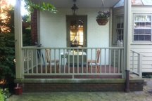 {porch and pillow}