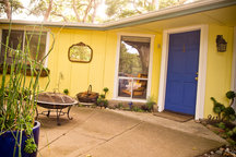 little yellow house Cambria