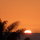 Sunset view from upper deck or lagoon