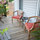First floor front porch, with beautiful ashtray from Israel... smokers welcome to smoke out here.