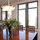 The dining area, with a view.