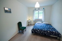 Guest room with parking place