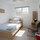 Bedroom 2 (B2): 10' x 10' (100 sq ft), has a full-size bed, 600 thread count Egyptian cotton bed sheet/pillow case