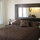 The comfortable bed and bedroom, overlooking the private outdoor patio