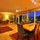 The Great Room fills with south facing sunlight by day and the city lights at night.