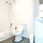 bathroom with happy toilet