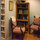 Sitting area outside your bedroom has a reading lamp and lots of books, maps and travel guides.