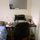 Bedroom 1: Work area with desk and printer. In all the apartment there is highspeed wifi internet.