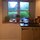 the kitchen (when we first moved in), with fish (Cúchulainn and Emer)