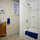 Four piece bath includes deep soaker tub (commode tucked in nook!).