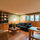Guest living room before addition of futon and entertainment