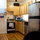 Kitchen with stainless steal and granite countertops. 