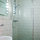 Bathroom with spacious shower. Recently renovated. Very clean and simple.