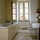 Main bathroom with bath and shower