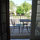 Private upstairs balcony