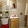 Private bathroom, toilet, sink and stank up shower. With cold and hot water.