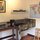 Kitchenette Area - Toaster Oven - Coffee Maker - Dishes for 4. Space Heater.