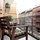 Quiet balcony towards courtyard