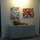 master bedroom 2, with some of my collage art