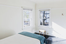 Lovely Berkeley bedroom (and dog)!