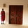 Swahili door into bedroom 4 and David one of our staff
