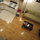 Aerial view of downstairs living area, taken from the spiral staircase
