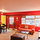 Living room (view of couch and kitchen table)