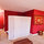Living room (guest set up with screen divider put up)