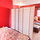 Guest sleeping area (with screen divider up)